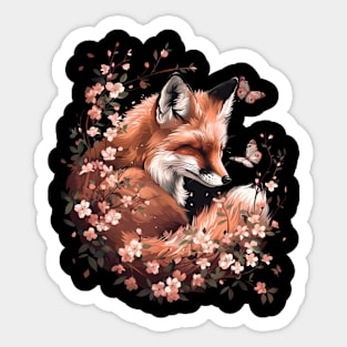 Fox Forest Frolics Sticker